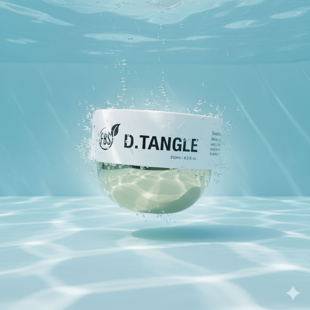 D.tangle jar under water representing the moisture.